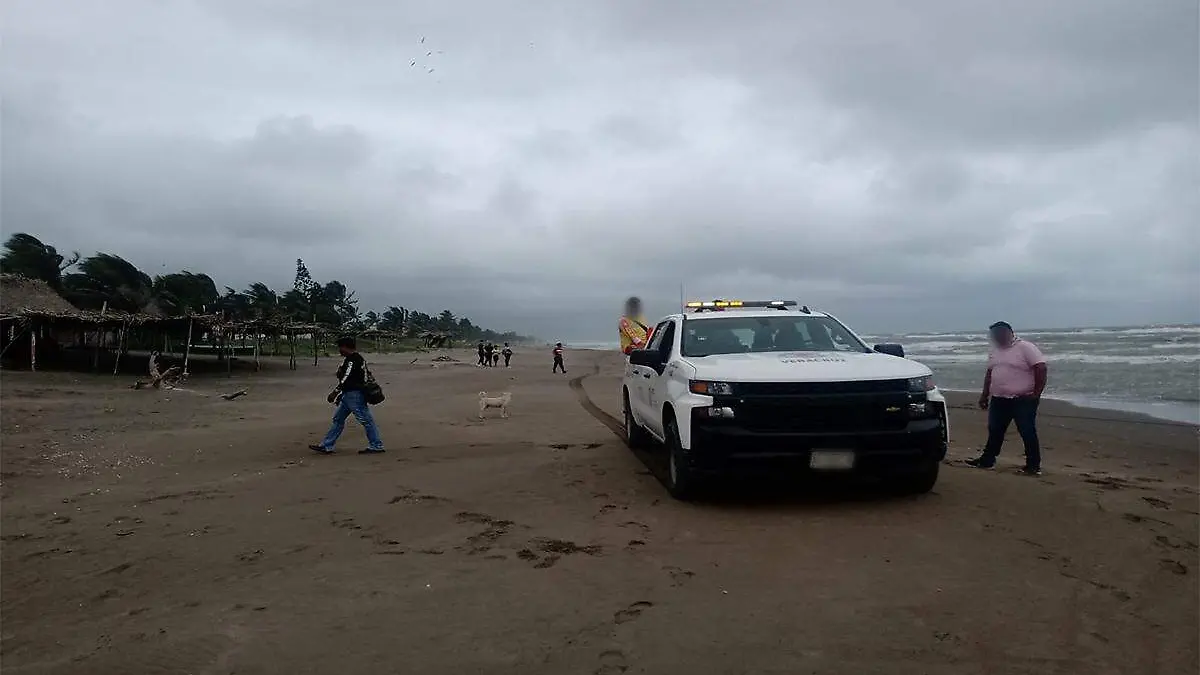 Desaparece joven en playa de Veracruz